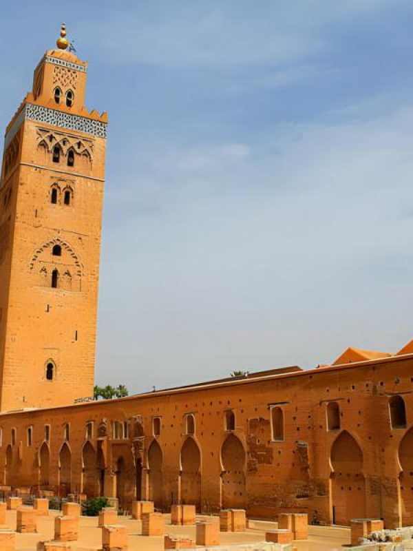 Koutobia mosque from marrakech